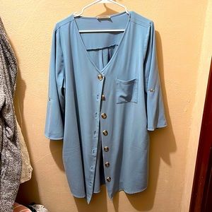 3/4 length sleeve cardigan